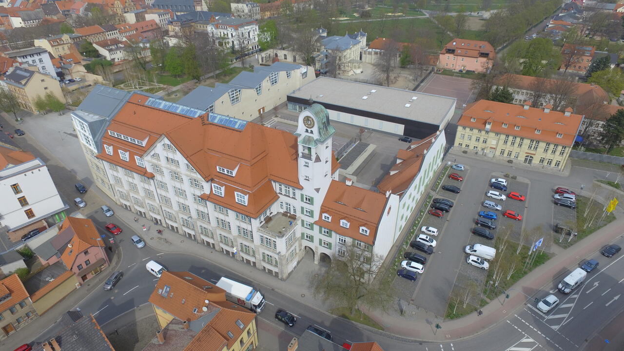Luftbild vom Bestehornpark