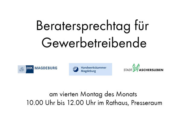 Bild vergr&ouml;&szlig;ern: Bild Beratungssprechtag HWK IHK Stadt