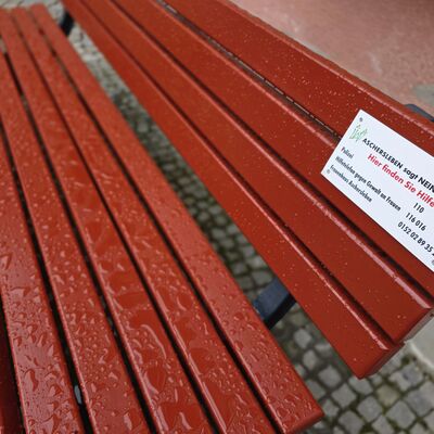 Bild vergr&ouml;&szlig;ern: Nahaufnahme der Roten Bank