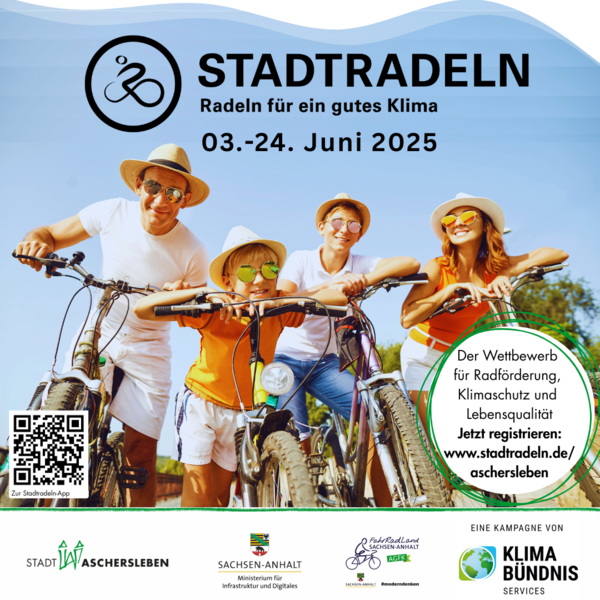 Stadtradeln 2025 - Aschersleben macht mit