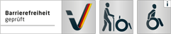 Logo Barrierefreiheit Parks und Grten
