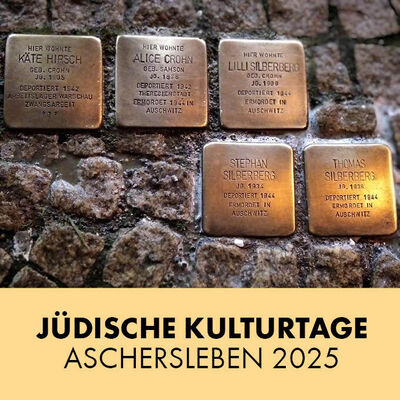 Jüdische Kulturtage Aschersleben 2025
