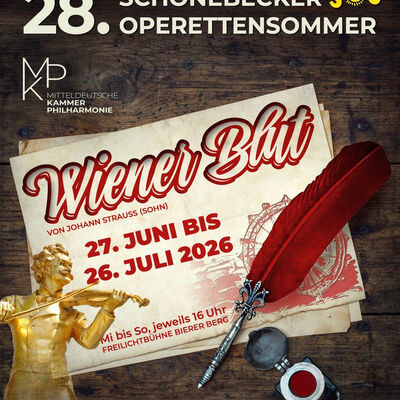 Der Sch&ouml;nebecker Operettensommer zeigt "Wiener Blut".