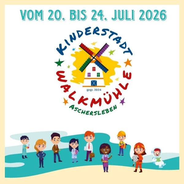 Kinderstadt Walkm&uuml;hle Aschersleben