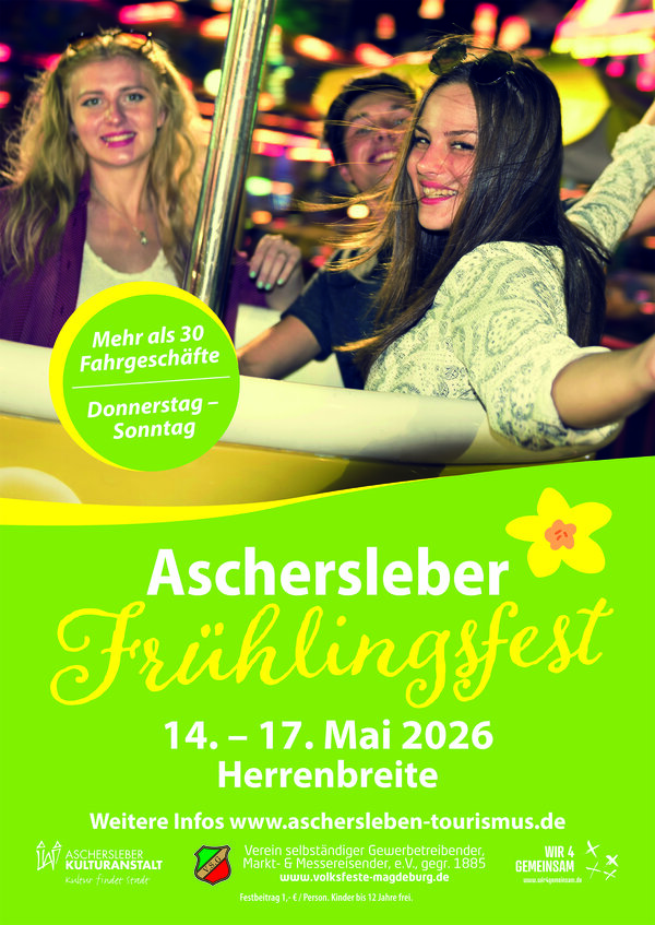 Bild vergr&ouml;&szlig;ern: Gro&szlig;er Rummel beim Aschersleber Fr&uuml;hlingsfest