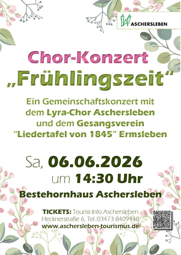 Bild vergr&ouml;&szlig;ern: Chor-Konzert "Fr&uuml;hlingszeit"