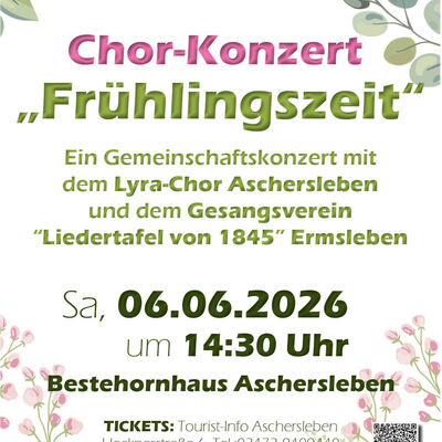 Chor-Konzert "Fr&uuml;hlingszeit"