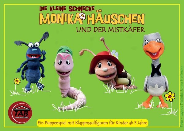 Puppenspiel "Monika H&auml;uschen und der Mistk&auml;fer"