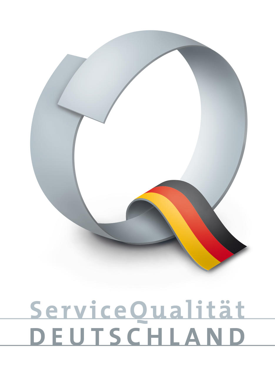 Bild vergrößern: Logo Servicequalität