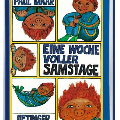Theaterstck "Eine Woche voller Samstage" nach dem Buch von Kinder- und Jugendbuchautor Paul Maar