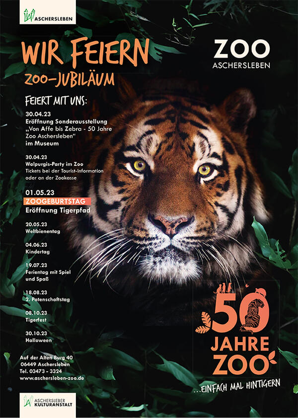 Bild vergrößern: Großes Jubiläum - 50 Jahre Zoo Aschersleben