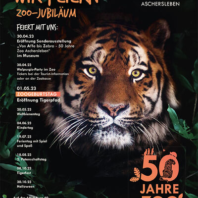 Bild vergrößern: Groes Jubilum - 50 Jahre Zoo Aschersleben