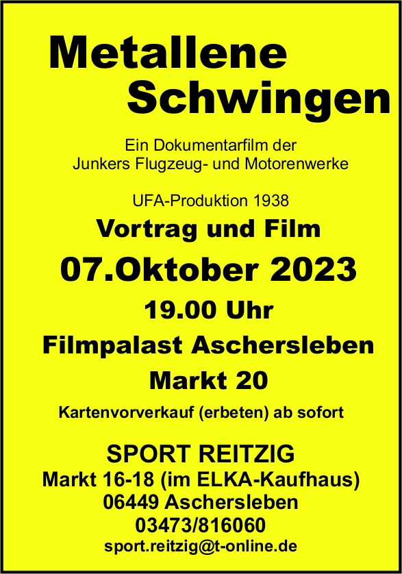 Bild vergrößern: Plakat Junkers 07. Oktober 2023 19 Uhr Vers.2