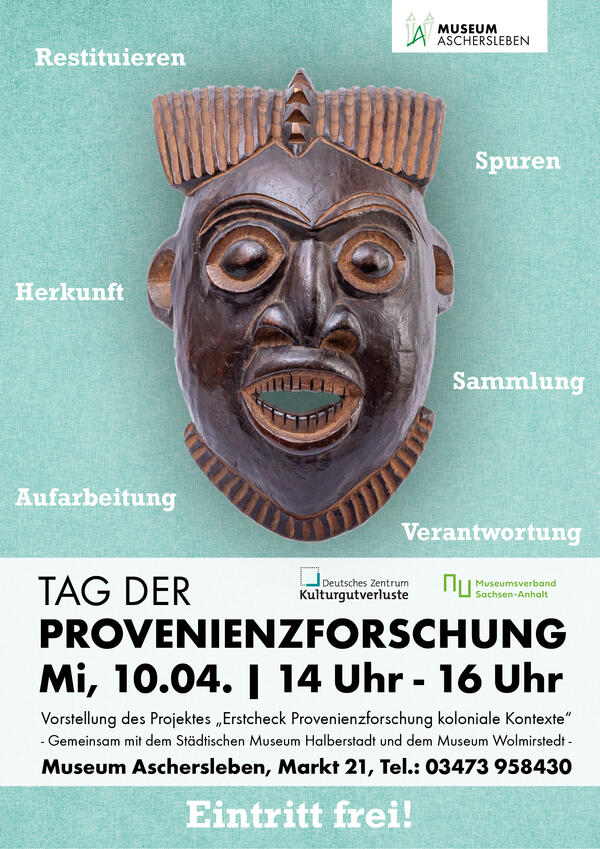 Bild vergrößern: Tag der Provenienzforschung im Museum Aschersleben