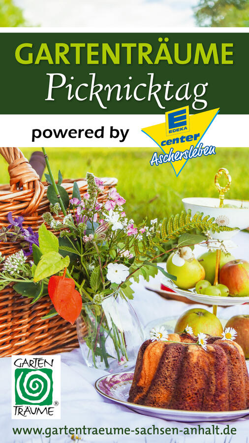 Bild vergrößern: Der Gartenträume Picknicktag powered by E-Center Aschersleben.